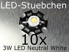 10x 3W High-Power LED