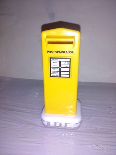 Spardose postsparkasse - spardose,