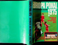 Europa Pokal 1975 Buch Copress Friedebert Becker Bayern München und Borussia MG