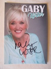 Gaby Köster, RTL, Rita´s Welt, schöne, handsignierte Autogrammkarte