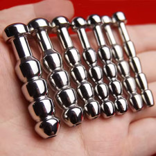 7×Männer Edelstahl Dilator