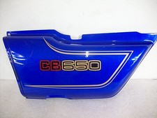 Orig. Seitendeckel links / Cover left Honda CB 650  RC03  blau