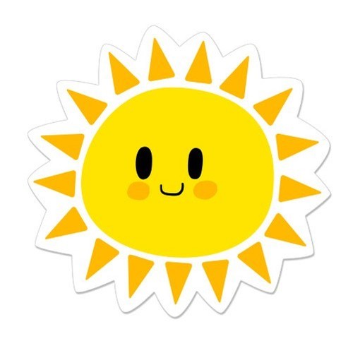 Autoaufkleber sonne l1990 - sonne,