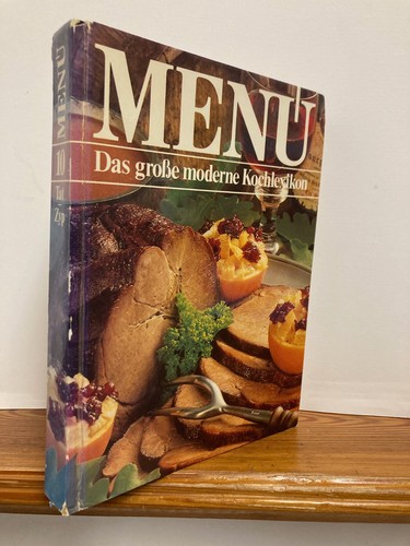 Menü das große moderne