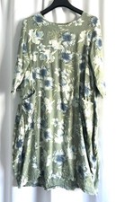 Made in Italy Leinenkleid L L