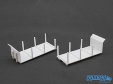 Scaletrucks Bausatz 2x Abrollrahmen mit Rungenaufbau weiß ST-0520