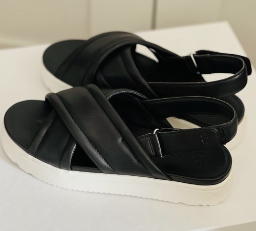 Damen sandalen schwarz - schwarz, von