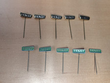 10x Fendt Original Anstecknadel Pin Button Traktor tractor sammler  K20