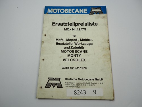 Motobecane mobylette monty - motobecane,