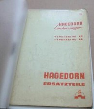 Hagedorn Ladewagen LL + LK + LKS + LKT + LLS + LT Ersatzteilliste