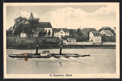 Sebastian rhein kirche - sebastian,, rhein,