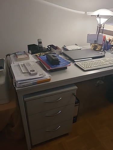 Schreibtische mit container - schreibtische,