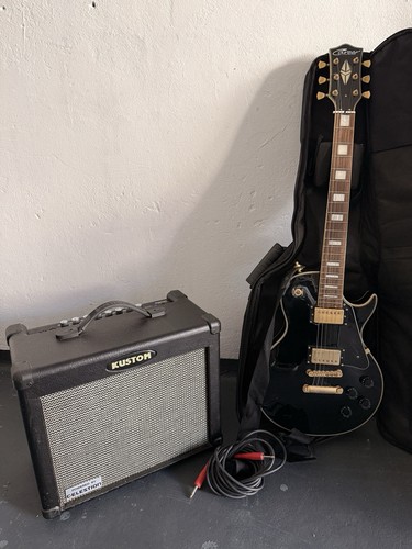 Career gitarre schwarz - career, schwarz/gold