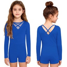 Mädchen Ballettanzug Langarm