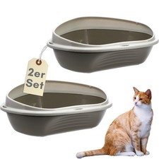 2x Katzenklo Ecke XXL Eck