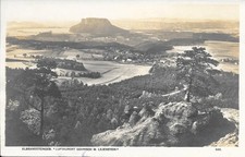 Historische Ansichtskarte Elbsandsteingebirge Gohrisch mit Lilienstein