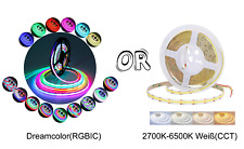 COB LED Streifen Stripe Band Lichtband , RGB IC, CCT, dimmbar, Selbstklebend,