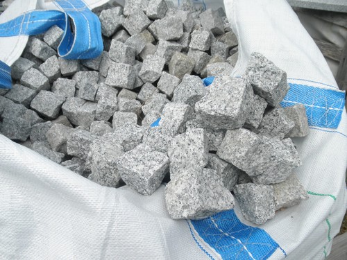 Mosaikpflaster grau big bag - grau,