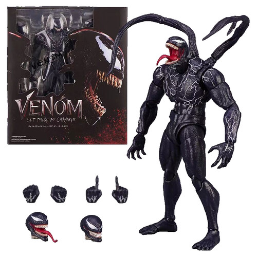 Venom actionfigur 18cm pvc - venom,