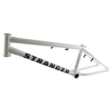 Stranger Crux 20" BMX Rahmen 20 Zoll mit 21" Oberrohr Matt Wei