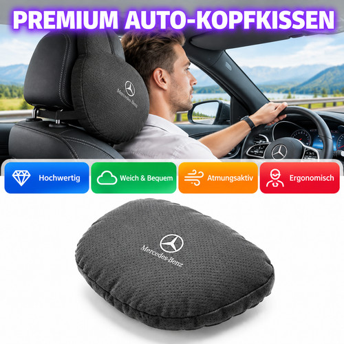 Schwarz nackenstütze auto - schwarz,