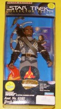 Star Trek Playmates 9" The next Generation Lieutenant Worf as Klingon Warrior