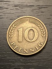 10 Pfennig Münze - 1950 F -