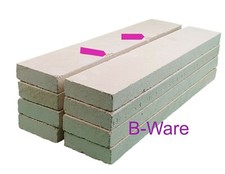 Schamotte Abschnitte Bündel B-Ware zur universellen Verwendung 5 Formate mögl.