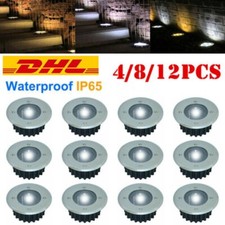 LED Solar Boden Lampe Leuchte Bodeneinbaustrahler Bodeneinbauleuchte Edelstahl