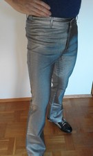Hose Herren silber Gr. 30