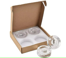 4er Set Glasgewichte Ø 7 cm