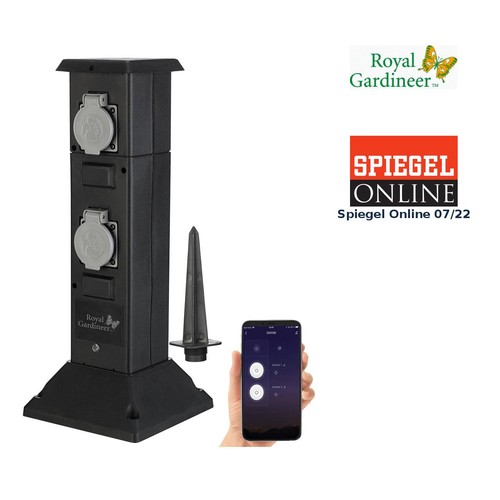 4-fach-WLAN-Outdoor-Steckdosen
