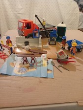 Playmobil baustelle haus mit - baustelle,