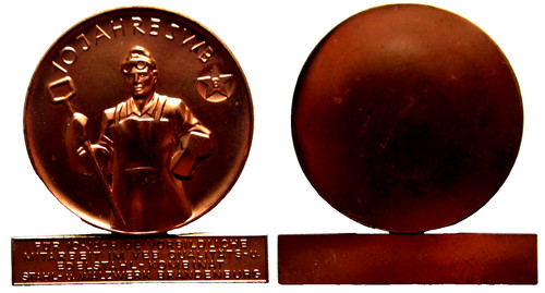 Ddr medaille jährige - ddr, 10