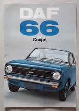 Daf 66 Coupe Brochure 1973