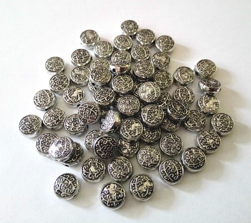 Perlen metall look - im,