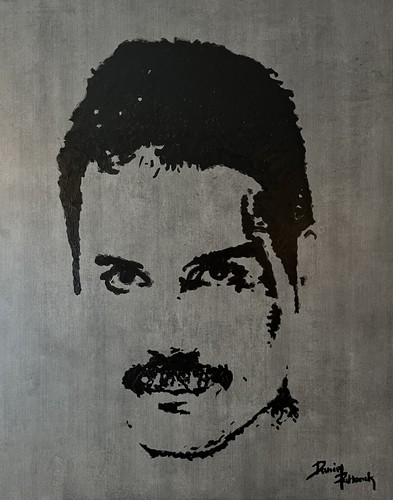 Original ölgemälde freddie - Ölgemälde,