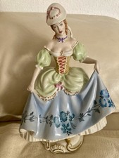 ANTIK Figur,  Made In Czechoslovakia,Koenigova, Rokoko Dame, 30 cm Groß!