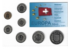 Schweiz  -   KMS  7 Münzen