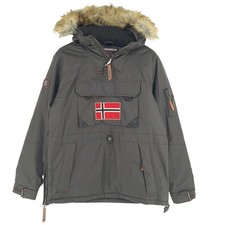 Geographical Norway Parka Jacke Herren Winter Anorak Pullover Mantel Ss7 GRÖSSE