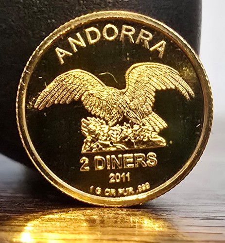 Goldmünze andorra eagle - eagle,