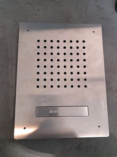 Siedle klingelschild set - siedle, (mit