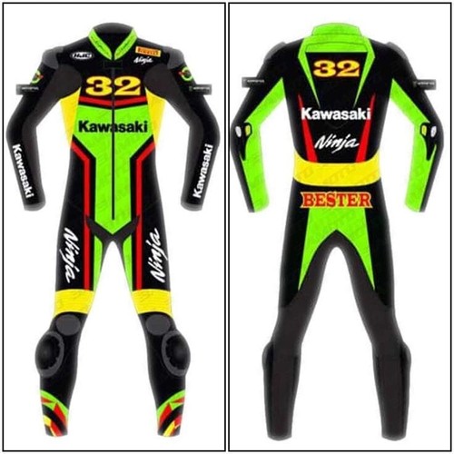 Neue kawasaki motorradkombi - neue,