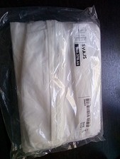 IKEA OVP Kleider Schoner Sack Schutzhülle Weiß SVAJS zum Aufhängen Hülle Anzug