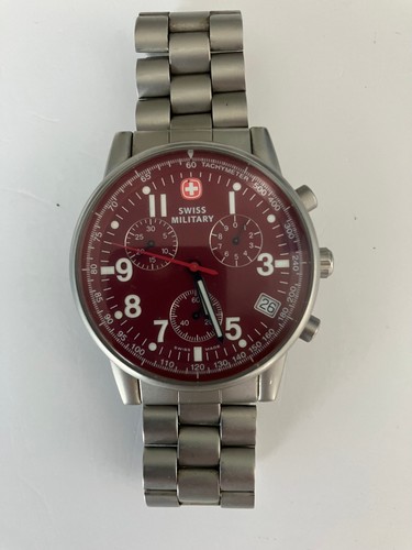 Herrenuhr swiss chronograph - herrenuhr,