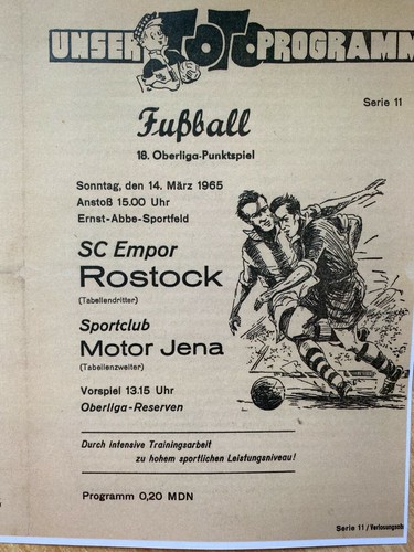 Ddr oberliga motor jena - ddr, sc