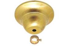 Lampenbaldachin Baldachin Messing 56x110 Rohling mit/ohne Stellring Kronleuchter