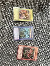 Yugioh Karten 3 St. Alle drei Götter. 