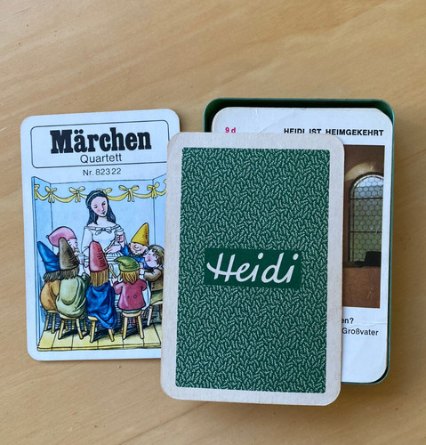 Märchen quartett heidi - quartett,