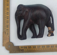 Holzfigur Elefant, Handarbeit